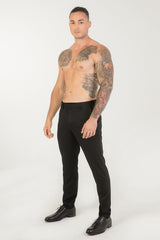 Contour Fit Pants : Black