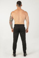 Contour Fit Pants : Black