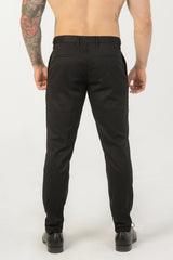 Contour Fit Pants : Black