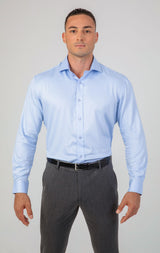 VFIT5 Long Sleeve Bamboo Shirts : Light Blue