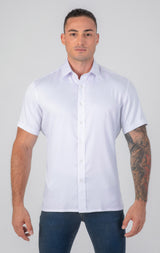 VFIT5 Short Sleeve Bamboo Shirts : White