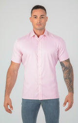 VFIT5 Short Sleeve Bamboo Shirts : Pink