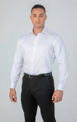 VFIT5 Long Sleeve Cotton Shirts : White