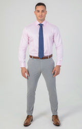 Contour Fit Pants : Light Gray