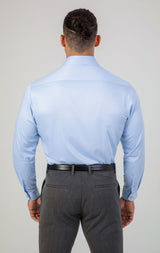 VFIT5 Long Sleeve Bamboo Shirts : Light Blue