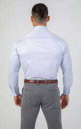 VFIT5 Long Sleeve Cotton Shirts : Light Blue