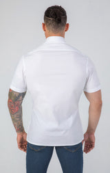 VFIT5 Short Sleeve Cotton Shirts : White