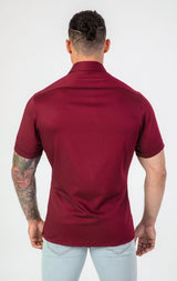 VFIT5 Short Sleeve Bamboo Shirts : Red