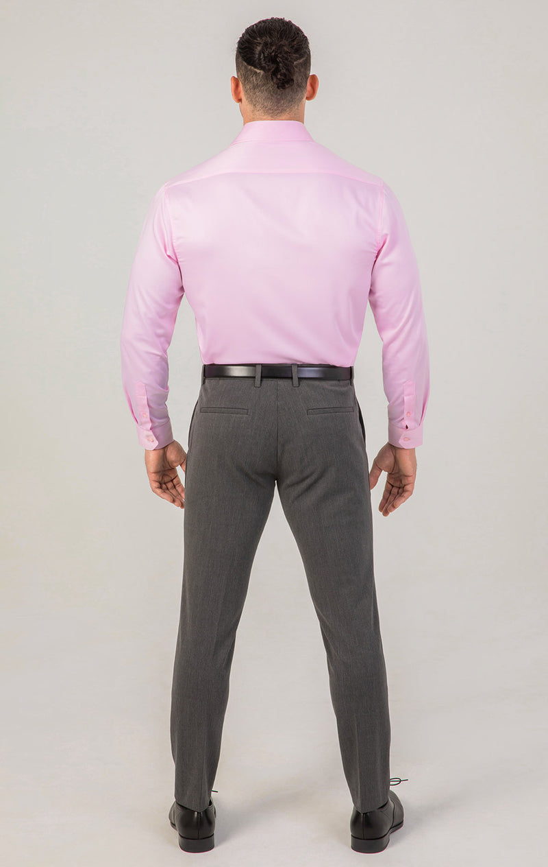 Contour Fit Pants : Gray Checkered